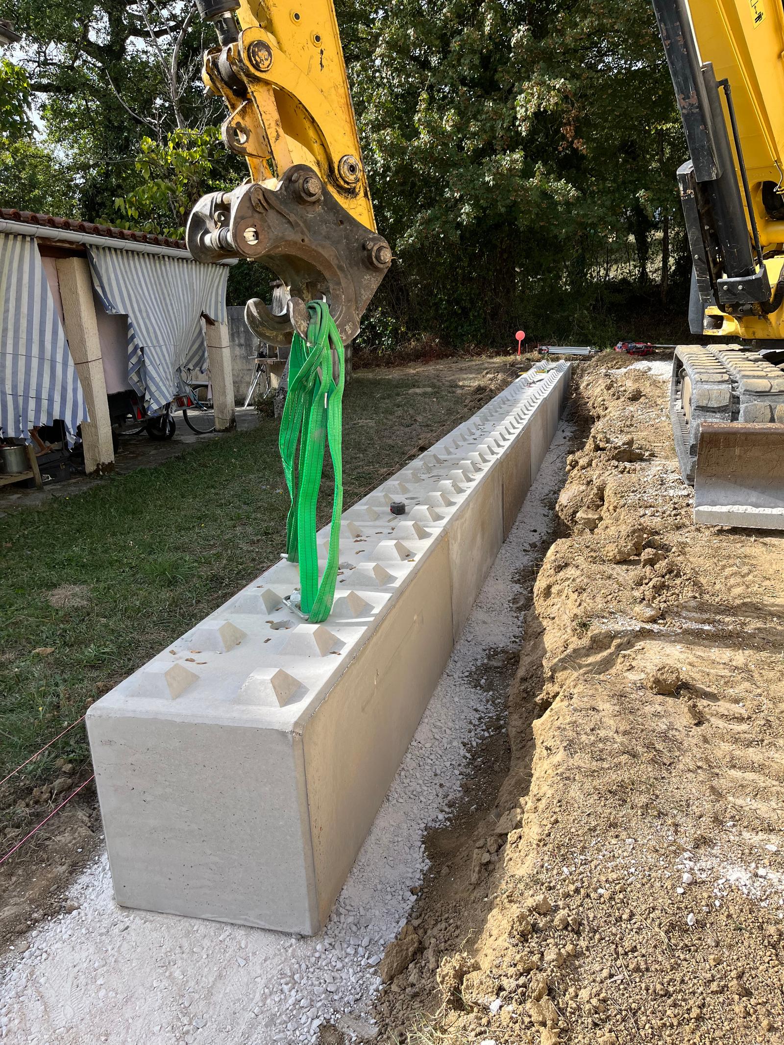 Travaux de terrassement réalisés par Mètre Cube